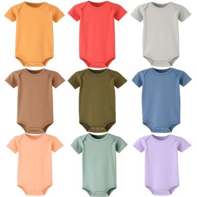 China Wholesale High Quality Soft Cotton Baby Clothes 100% Organic Cotton Baby Romper for sale