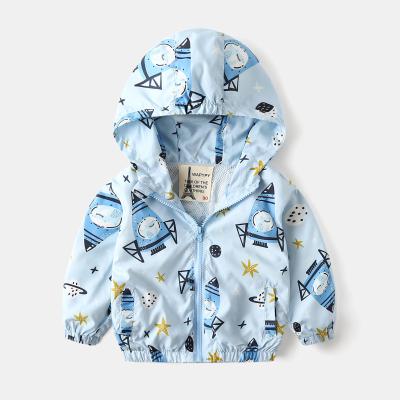 China High Quality Windproof Anti-Shrink Coat High Quality Cartoon Baby Jacket Warm Windproof Eco-friendly Soft Comfortable Clothes for sale