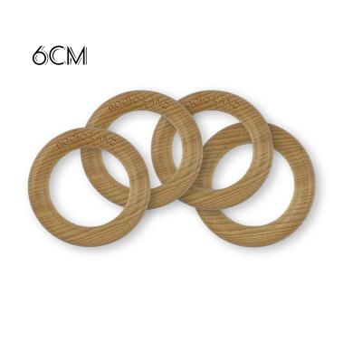 China Europe Crafts Price Circle Gifts Natural Wood Sliced ​​Wood Ring Circle Crafts Diy Wood Crafts for sale