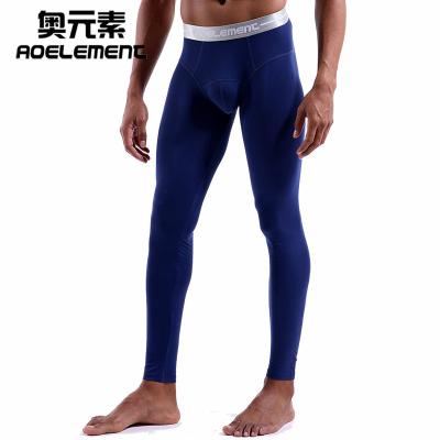 China Wholesale Hot Sale Modal Men's Underwear Thermal Long Johns Sexy Gaiters Adult Long Pants Custom Fit Winter Slim Trousers Men's Pants for sale