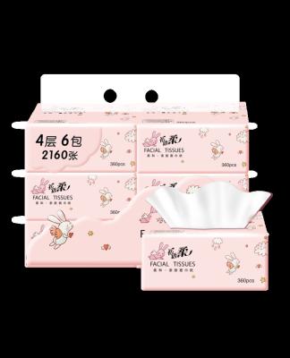 China Tissue Tissue Pouch Tissue Pocket OEM Wooden Layer Home Office Style Hotel Facial Tissue GUA Facial Pulp Type Soft Tissue Virgin for sale