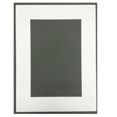 China Environmental Friendly 18x24 Picture White Mat With White Core Bevel Cut For 13x19 Pictures Mat Board for sale