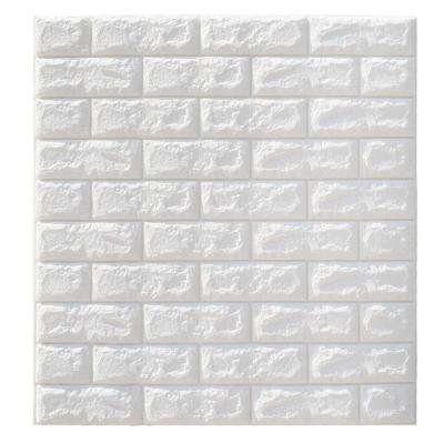 China CLASSIC 3D Foam Wallpaper Sticker Brick Pattern for sale