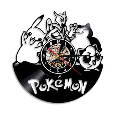 China Mordern Pokemon Clock Fashion Creative Cool Wall Clock for sale