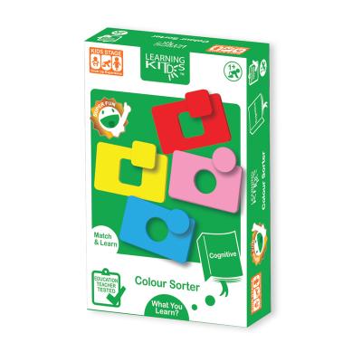 China Children Cognitive Montessori Toys Color Sorter Matching Games Other Educational Toys 23.5*15.5*5.2cm for sale