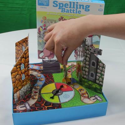 China Personalized other educational toys and hobby English words spelling battle 27.0*27.0*5.3cm for sale