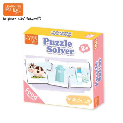 China Other Educational Toys 24 Months My Different Food 23.5*20.5*5cm First Puzzle Solver for sale