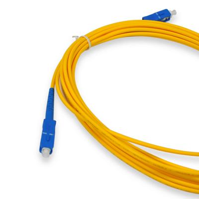 China FTTH 3M SC/UPC-SC/UPC Fiber Optic Patch Cord Fiber Optic for sale