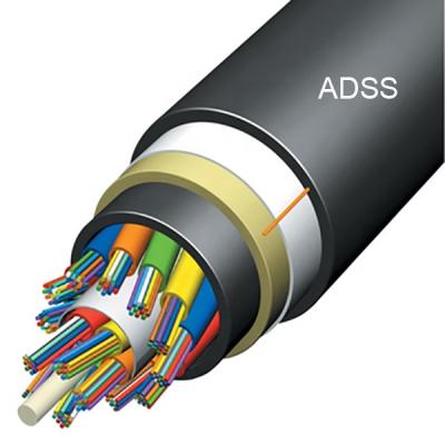 China FTTH Fibra Optica fiber optic ADSS FTTH Cable outdoor adss fiber optic cable for sale