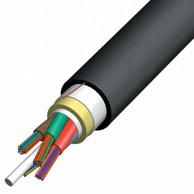 China FTTH Outdoor Fiber Optic Cable ADSS / Fibra Optica ADSS Monomodo for sale