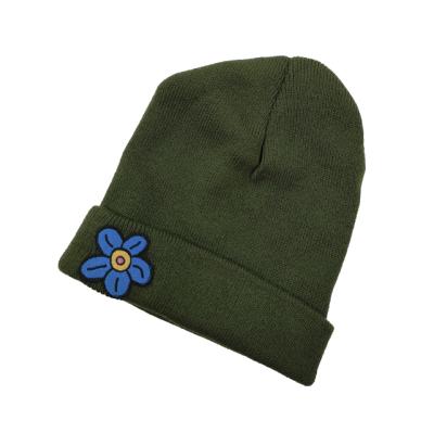 China Wholesale Outdoor Embroidered Skull Hat Women Knitted Hats Winter Hat Beanie for sale