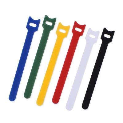 China Self Adhesive Velcroes Strap Hook And Loop Straps Velcroes Cable Ties for sale