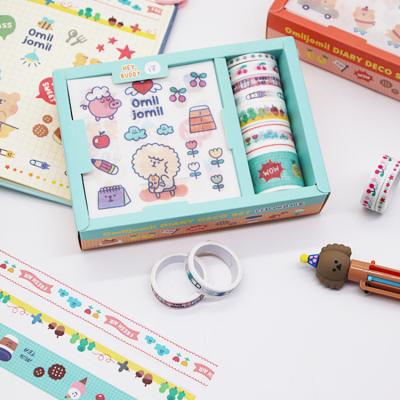 China China Promotion Products Waterproof Diary Stickers Masking Washi Tape With Logo Decorative Washi Tape for sale