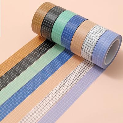 China Japanese Stationery Diary Notebook Planner Waterproof Custom Printing Masking Accessories Stickers Set Washi Tape for sale