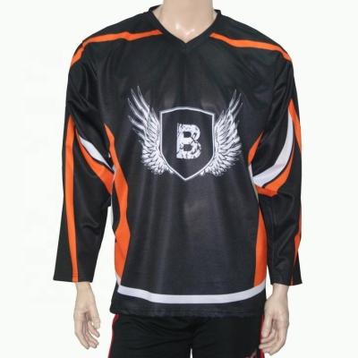 China Sets OEM Custom Sublimated Ice Hockey Uniform Team With Player Design Logo Ice Hockey T-Shirt, Ice Hockey Uniforms for sale