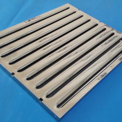 China Good ventilation and reduce the degree of fan damage. home used stainless steel kitchen hood metal baffle grease filters for sale