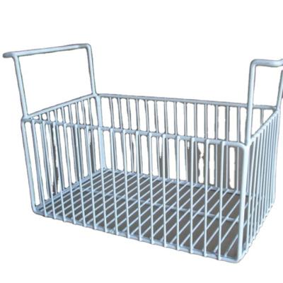 China Commercial PE coated fridge basket for ice cream freezer for sale