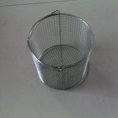 China Plain Weave Wire Metal Mesh Buckets for sale