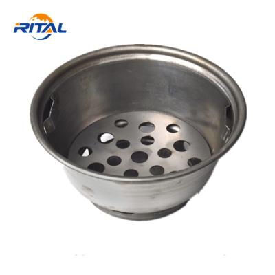 China Easily Cleaned Stainless Steel Charcoal Pot For Korea BBQ for sale