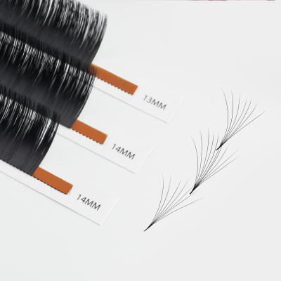 China Individual Eyelash Extension Fan Free Sample Super Easy Volume Eyelash Extension Super Easy Fanning Trays for sale