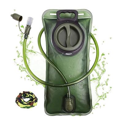 China Custom Lightweight TPU Hydration Bladders, 2L Leak Proof Water Reservoir, BPA Free Hydration Backpack With Water Storage Bladder Bag Rise for sale