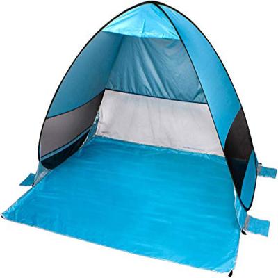 China Camouflage/Field Play Beach Tent Pop Up Shelter Sun Shade Anti UPF UV 50 Instant Easy Open Portable Pop Up Beach Tent, Pop Up Tent Beach for sale