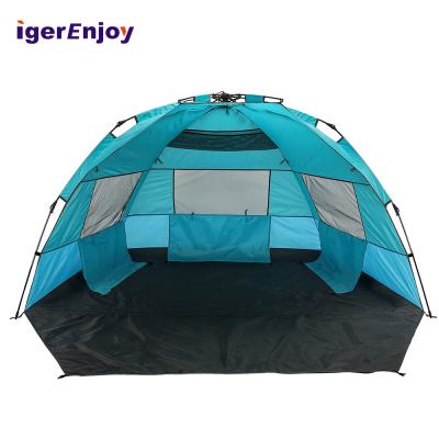 China Tube Type Tent Stake 2020 Best Selling Inflatable Lightweight Beach Tent For Sun Shelter, Outdoor Beach Sun Shade Large Beach Tent for sale