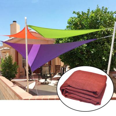 China Garden Shading Professional Manufacturers 10 Years, In 280 Gsm Fabric Patterns HDPE 300X300X300 cm 5 Meter By 5 Meter Sun Shade Sail for sale