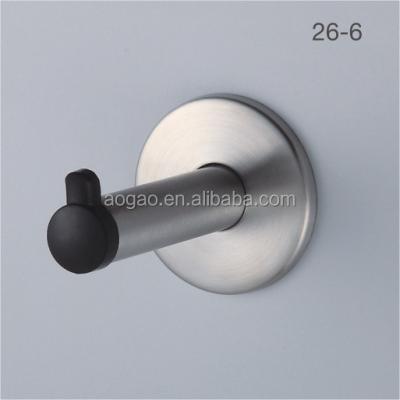 China Sustainable Aogao 26-6 304 Stainless Steel Toilet Cubicles Coat Hook for sale