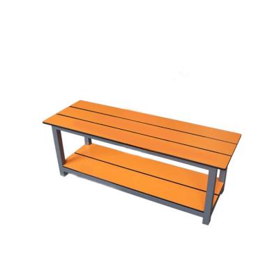 China AOGAO Gymnasium Laminate Hpl Waterproof Compact Bench For Changing Room for sale