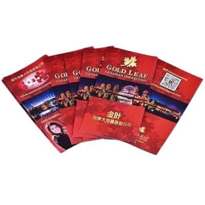 China Education Customized Printing Color Paper Flyer Printing for sale