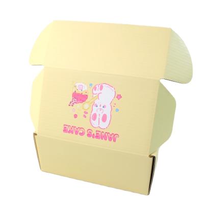 China Flat Recyclable Folding Party Dessert Printing Shipping Cookie Board Sweet Box Packing Custom Paper Box for sale