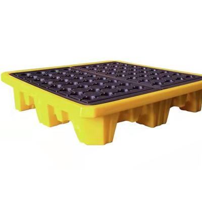 China Low Price Industrial Plastic Forklift Pallets Single Faced Light Duty Plastic Pallets for sale