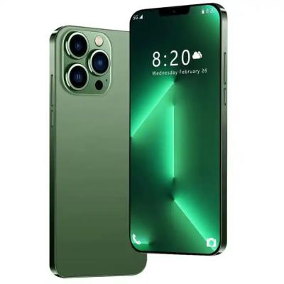 China Original unlocked phone I13 pro max 8GB+256GB 6.7-inch full screen Android 10.0 Phone PHONE13 pro max Phone Smartphone 6000-6999mAh for sale