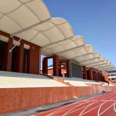 China Modern Architecture Membrane Fabric Roof Shade Tensile Structure for sale