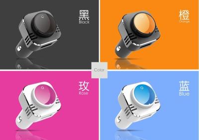 China Universal Vehicle - mounted wireless bluetooth earphones White / Black / Orange for sale