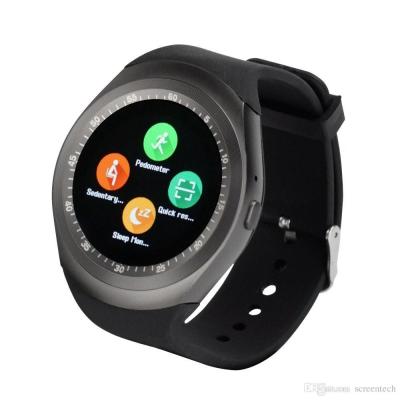 China Pantalla táctil de 1,54 pulgadas Smartwatch que funciona con el monitor Y1 del sueño del perseguidor de la actividad de la aptitud de Android en venta