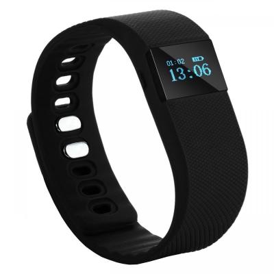 China Caucho elegante compatible de la pulsera de la aptitud de TW64 Bluetooth/de la pulsera de la actividad de los deportes en venta