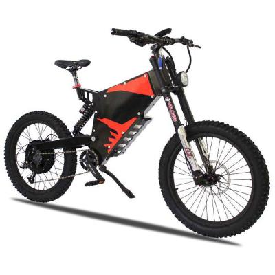 China E Bike Electric Powered Bicycle , Stealth Bomber Electric Bike 3000W B 52 Brushless Motor for sale