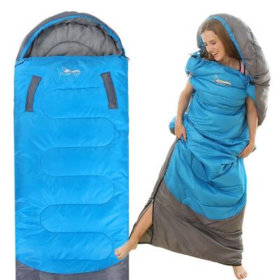 China Envelope Type Portable Desert Fox Sleeping Bag With Holes For Arms Outdoor Indoor Walking Lightweight For Adults Camping Hiking Sleeping Bags for sale