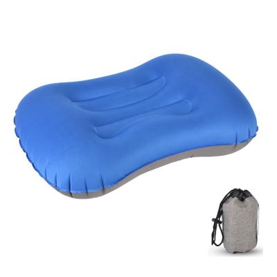 China Desert Fox Inflatable Travel Pillow Portable Lightweight Wrap Type Compact Pillows Cushion With Bag For Hiking Travel Pillow Camping for sale