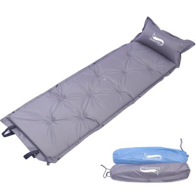 China 210T Terylene Desert Fox Self Inflating Sleep Pad Tent Air Mattress Attached Portable Pillow Camping Mat With Carry Bag For Increase Fishing for sale