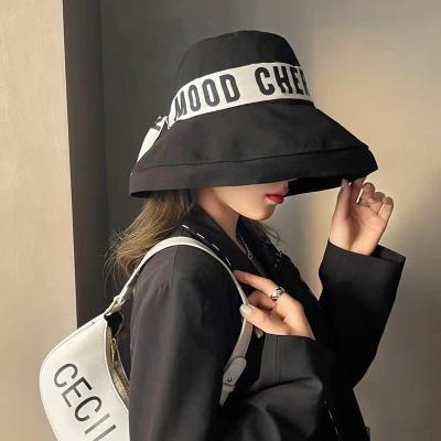 China Ultraviolet-proof beach hat can be folded Double layer anti ultraviolet ray folding outdoor cap bucket hat for sale