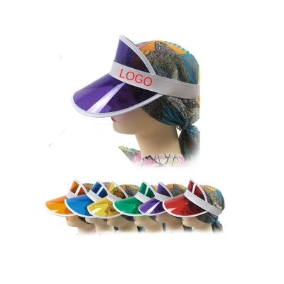 China Character Visor Promotional Plastic Hat Plastic Sun Visor for sale