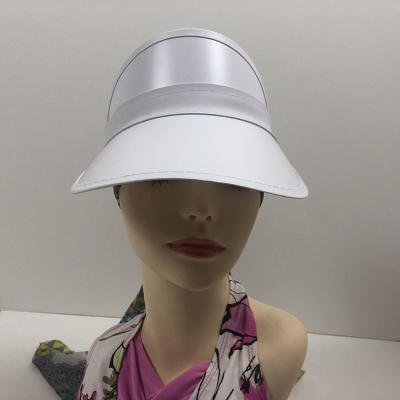 China Transparent Sun Visor Character Hat SUMMER Custom Plastic Sun Visor Hat for sale