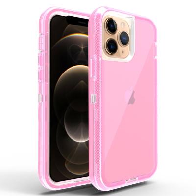 China Armor Case Clear Defender Protector Cover Shockproof Shockproof Transparent Mobile Phone Bag for iphone 13 pro max for sale