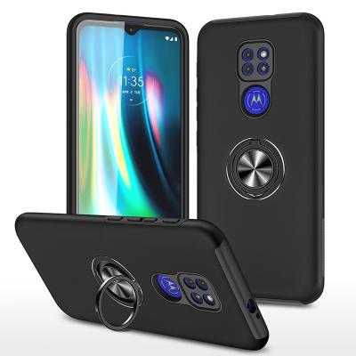 China Rugged Armor Shockproof TPU+PC Ring Stand Cover Shockproof Premium Real Back Case For Motorola Moto G9 G9 Game G9 Power for sale