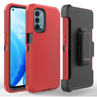 China Armor Designed Ultra Protective Shockproof Case with Belt Clip Holster Armorbox Phone Cover for OnePlus Nord N200 5G for sale