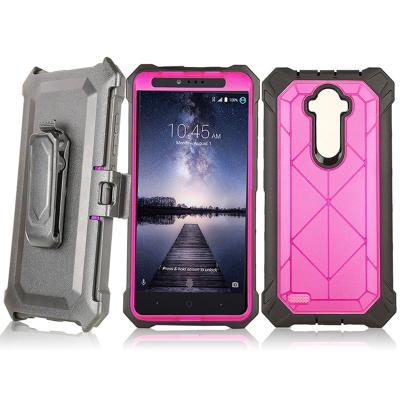 China Full Heavy Duty Case Dirt-resistant Crystal Case For ZTE Zmax Pro Z981 / Blade X Max Z983 / Blade 3 Max Z986 / Max XL N9560 Body Protection Cover for sale