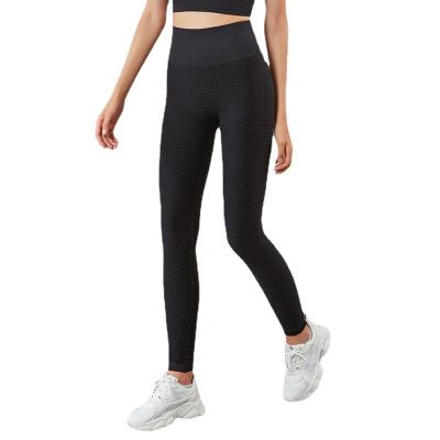 China High Waist Vital Seamless Squat Proof Leggings XL Breathable Wholesale Yoga Textured Compression Butt Lift Wrinkle Sport Stripe Pants for sale